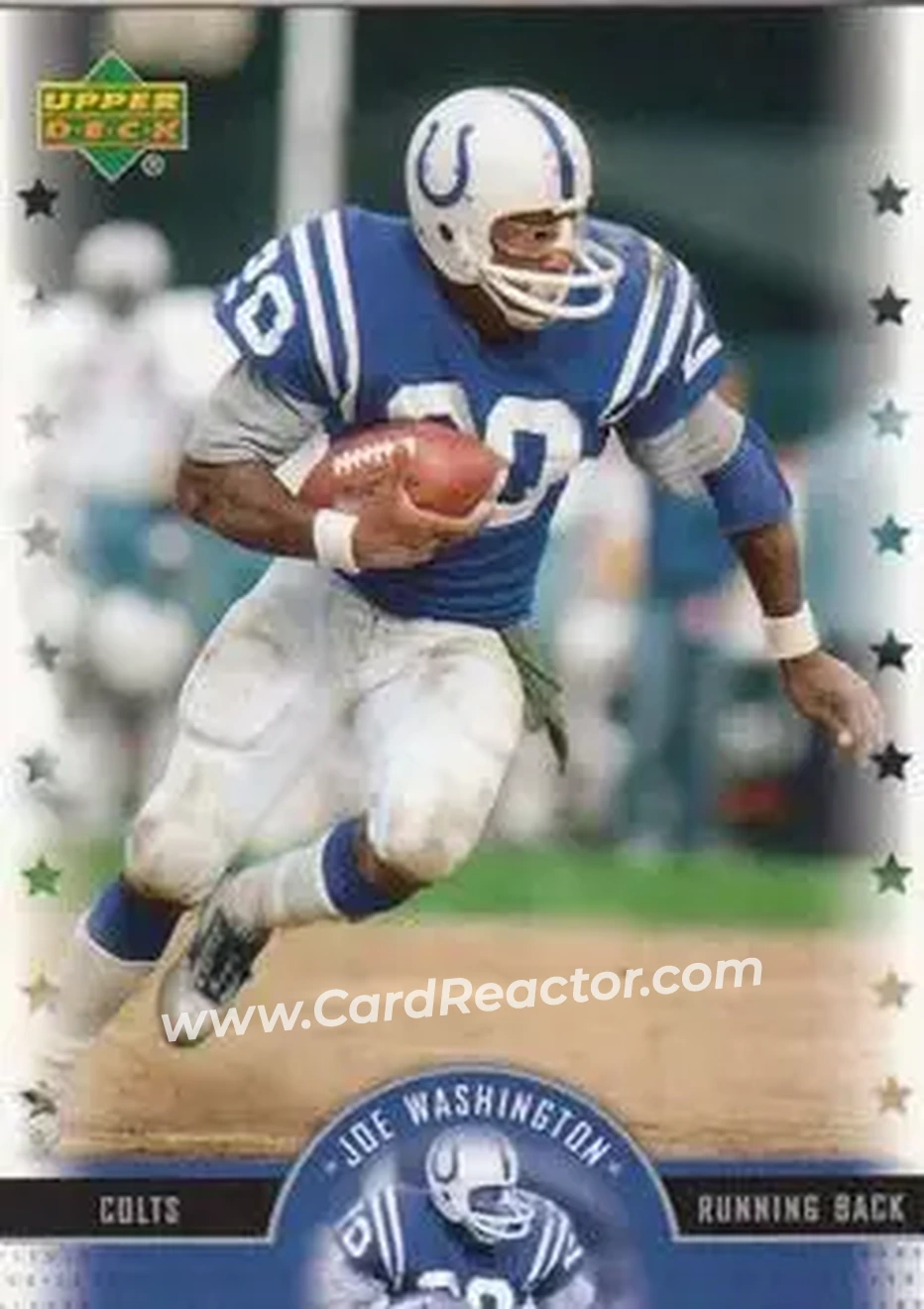 2005 Upper Deck Legends #11 - Joe Washington - Baltimore Colts - Front