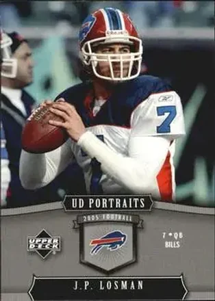 2005 Upper Deck Portraits #11 - J.P. Losman - Buffalo Bills