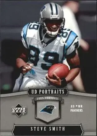 2005 Upper Deck Portraits #16 - Steve Smith Sr. - Carolina Panthers