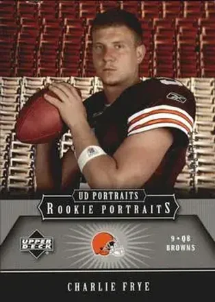 2005 Upper Deck Portraits #103 - Charlie Frye - Cleveland Browns