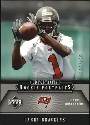 2005 Upper Deck Portraits #139 - Larry Brackins - Tampa Bay Buccaneers
