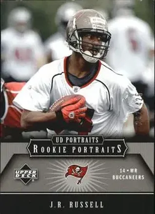 2005 Upper Deck Portraits #141 - J.R. Russell - Tampa Bay Buccaneers