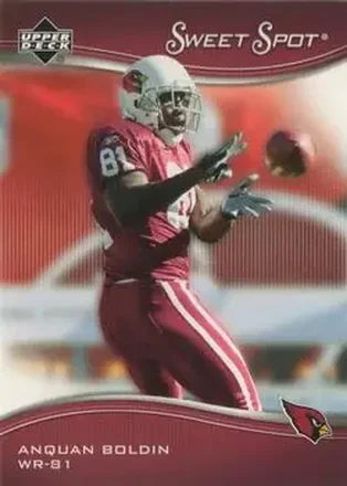 2005 Upper Deck Sweet Spot #2 - Anquan Boldin - Arizona Cardinals