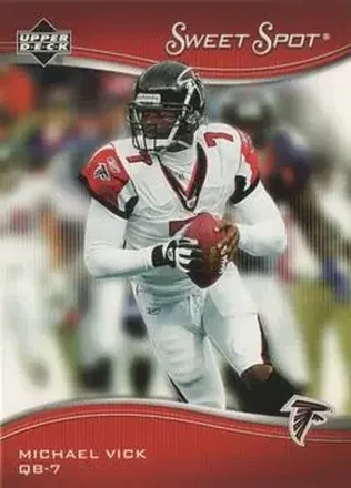 2005 Upper Deck Sweet Spot #4 - Michael Vick - Atlanta Falcons