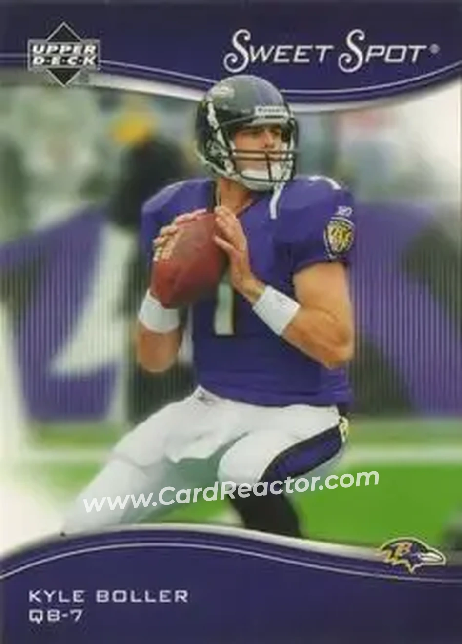 2005 Upper Deck Sweet Spot #9 - Kyle Boller - Baltimore Ravens - Front
