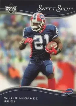 2005 Upper Deck Sweet Spot #12 - Willis McGahee - Buffalo Bills