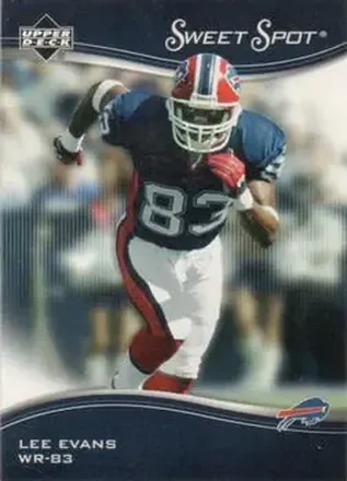 2005 Upper Deck Sweet Spot #13 - Lee Evans - Buffalo Bills