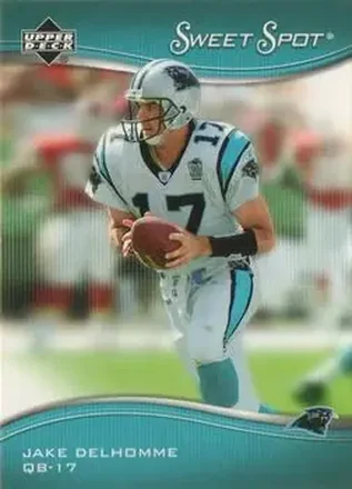 2005 Upper Deck Sweet Spot #15 - Jake Delhomme - Carolina Panthers