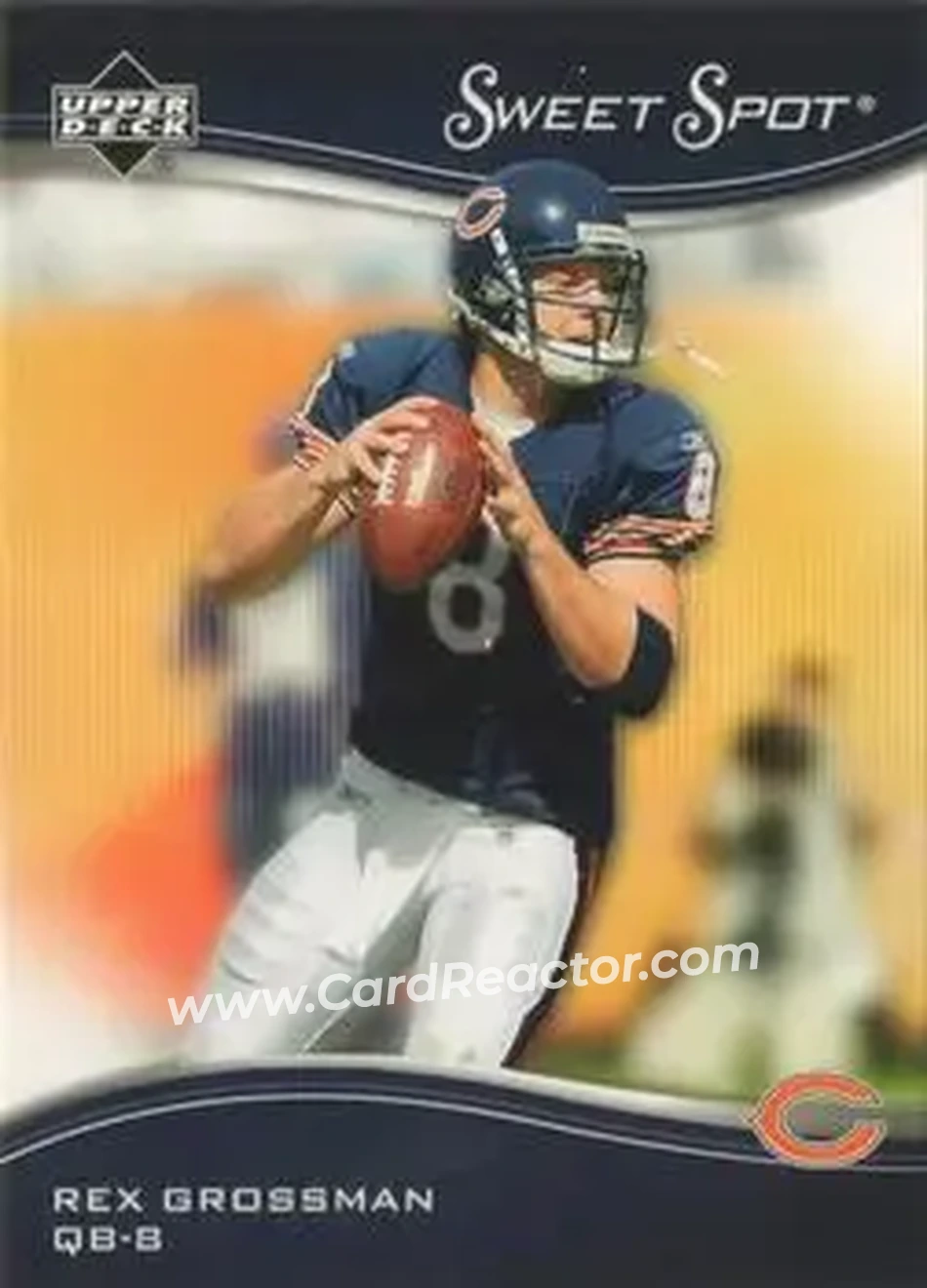2005 Upper Deck Sweet Spot #19 - Rex Grossman - Chicago Bears - Front