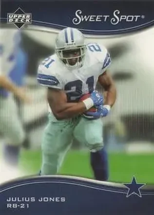 2005 Upper Deck Sweet Spot #24 - Julius Jones - Dallas Cowboys