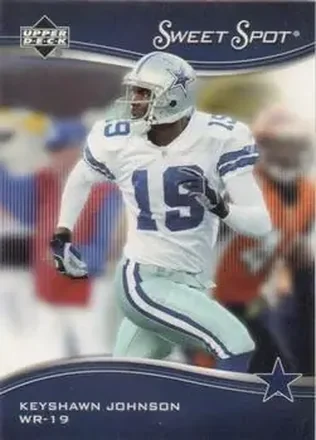 2005 Upper Deck Sweet Spot #25 - Keyshawn Johnson - Dallas Cowboys