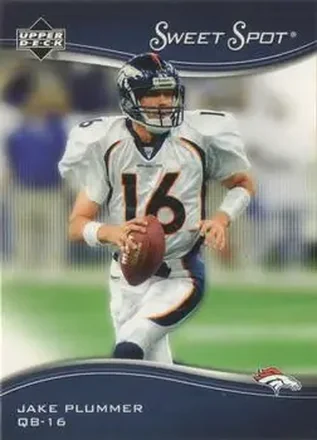 2005 Upper Deck Sweet Spot #28 - Jake Plummer - Denver Broncos