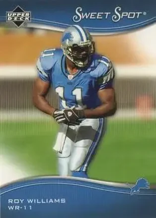 2005 Upper Deck Sweet Spot #30 - Roy Williams - Detroit Lions