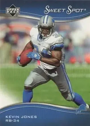 2005 Upper Deck Sweet Spot #31 - Kevin Jones - Detroit Lions