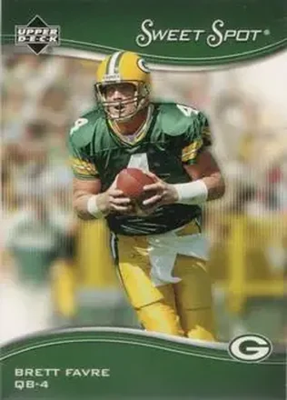 2005 Upper Deck Sweet Spot #33 - Brett Favre - Green Bay Packers