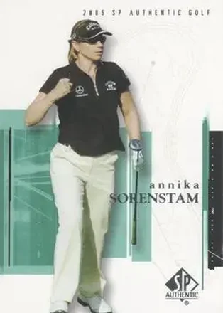 2005 SP Authentic #2 Annika Sorenstam