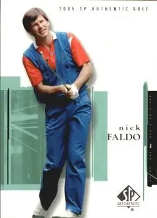 2005 SP Authentic #4 Nick Faldo