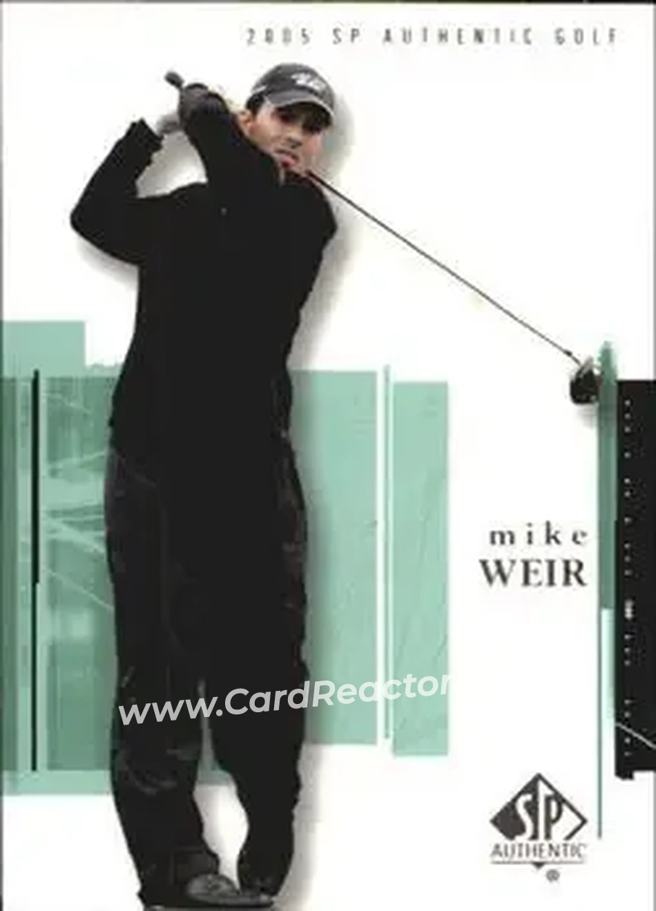 2005 SP Authentic #5 - Mike Weir - Front