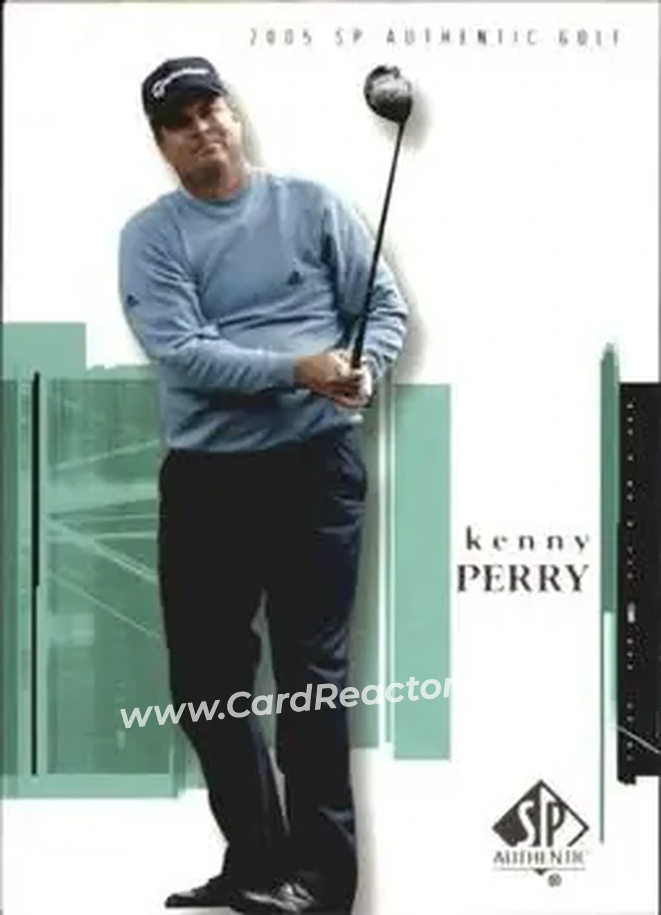 2005 SP Authentic #8 - Kenny Perry - Front