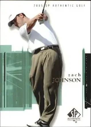 2005 SP Authentic #10 Zach Johnson