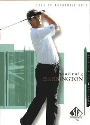 2005 SP Authentic #12 Padraig Harrington