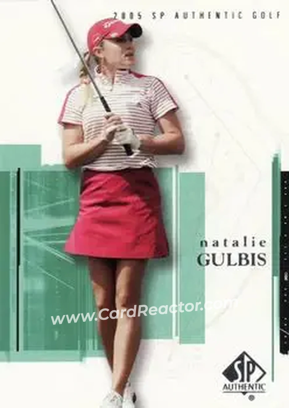 2005 SP Authentic #13 - Natalie Gulbis - Front