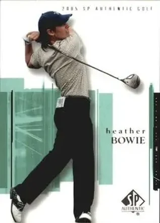 2005 SP Authentic #22 Heather Bowie