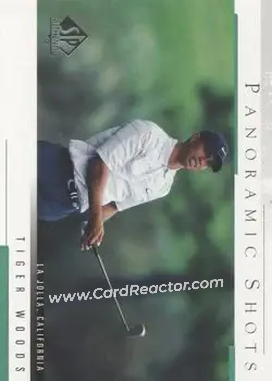 2005 SP Authentic #36 - Tiger Woods - Front