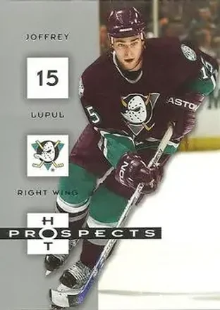 2005-06 Fleer Hot Prospects #1 - Joffrey Lupul - Anaheim Mighty Ducks