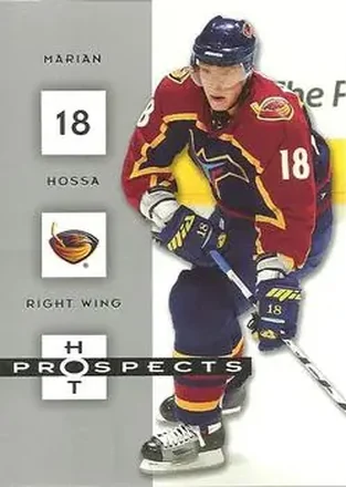 2005-06 Fleer Hot Prospects #4 - Marian Hossa - Atlanta Thrashers