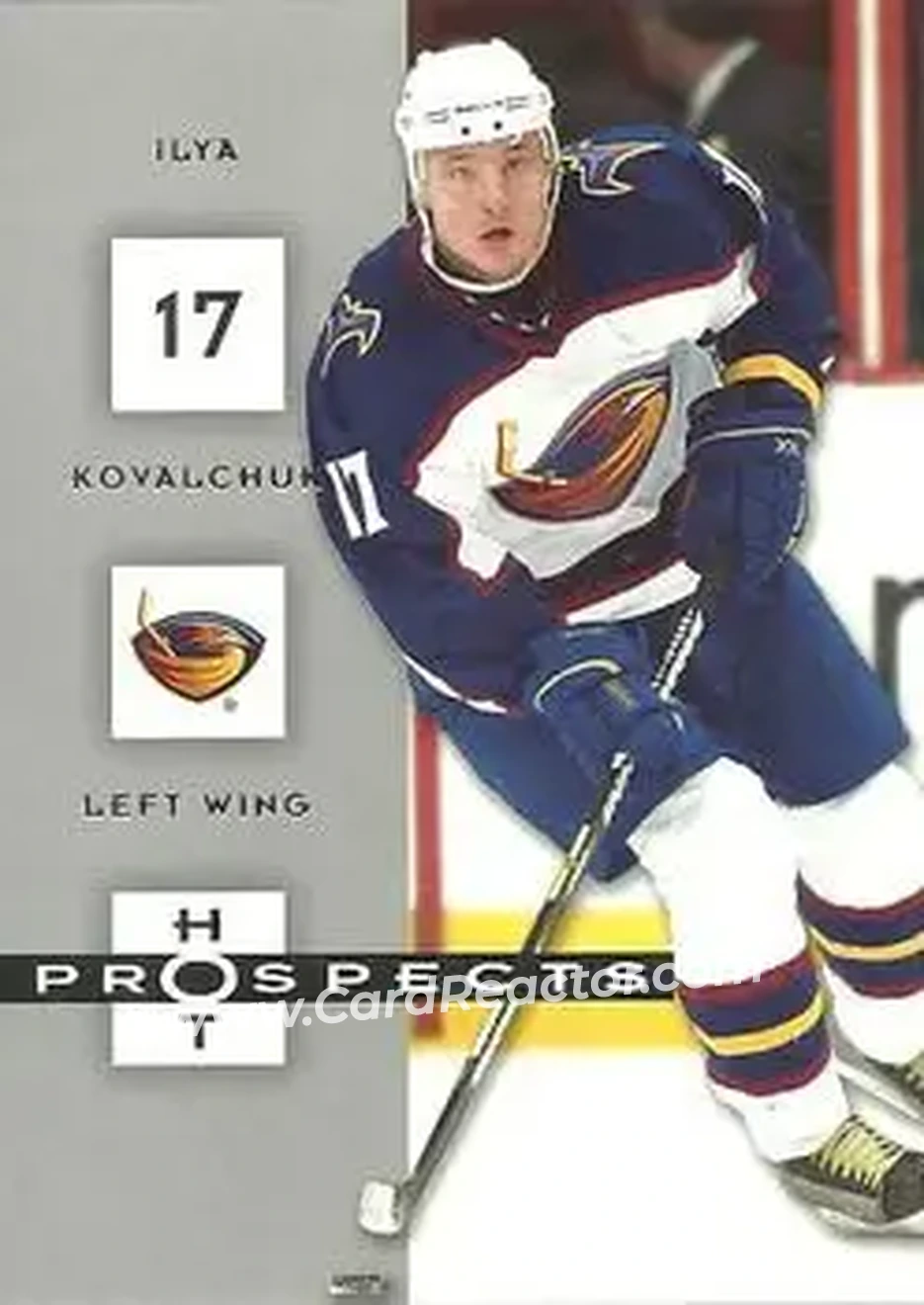 2005-06 Fleer Hot Prospects #5 - Ilya Kovalchuk - Atlanta Thrashers - Front