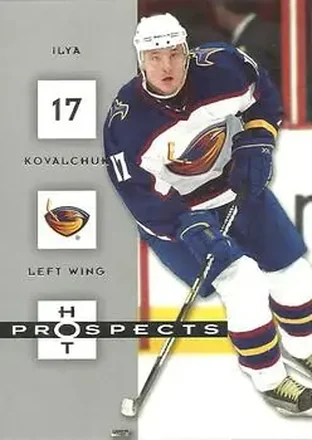 2005-06 Fleer Hot Prospects #5 - Ilya Kovalchuk - Atlanta Thrashers