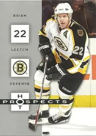 2005-06 Fleer Hot Prospects #8 - Brian Leetch - Boston Bruins