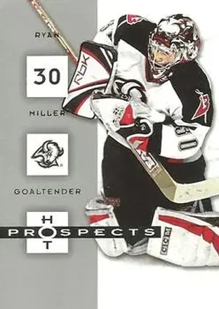 2005-06 Fleer Hot Prospects #11 - Ryan Miller - Buffalo Sabres
