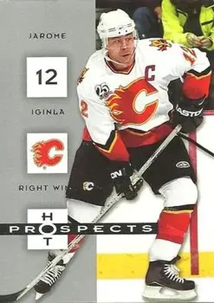 2005-06 Fleer Hot Prospects #14 - Jarome Iginla - Calgary Flames