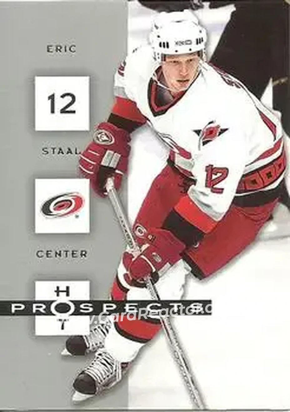 2005-06 Fleer Hot Prospects #17 - Eric Staal - Carolina Hurricanes - Front