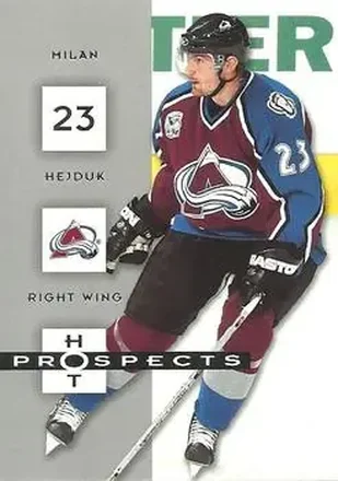 2005-06 Fleer Hot Prospects #25 Milan Hejduk