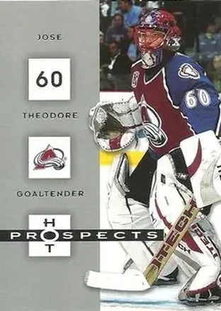 2005-06 Fleer Hot Prospects #27 - Jose Theodore - Colorado Avalanche