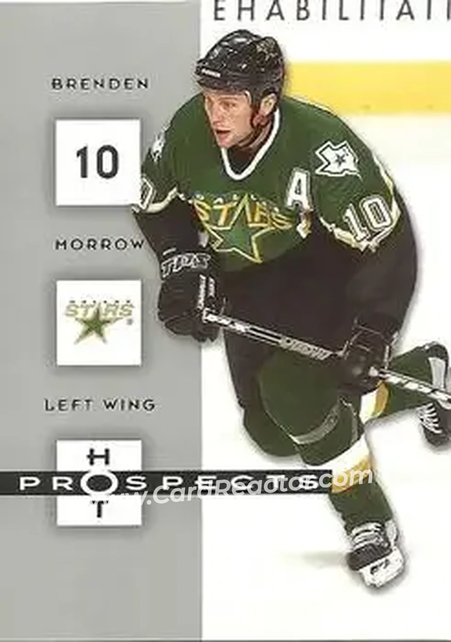 2005-06 Fleer Hot Prospects #32 - Brenden Morrow - Dallas Stars - Front