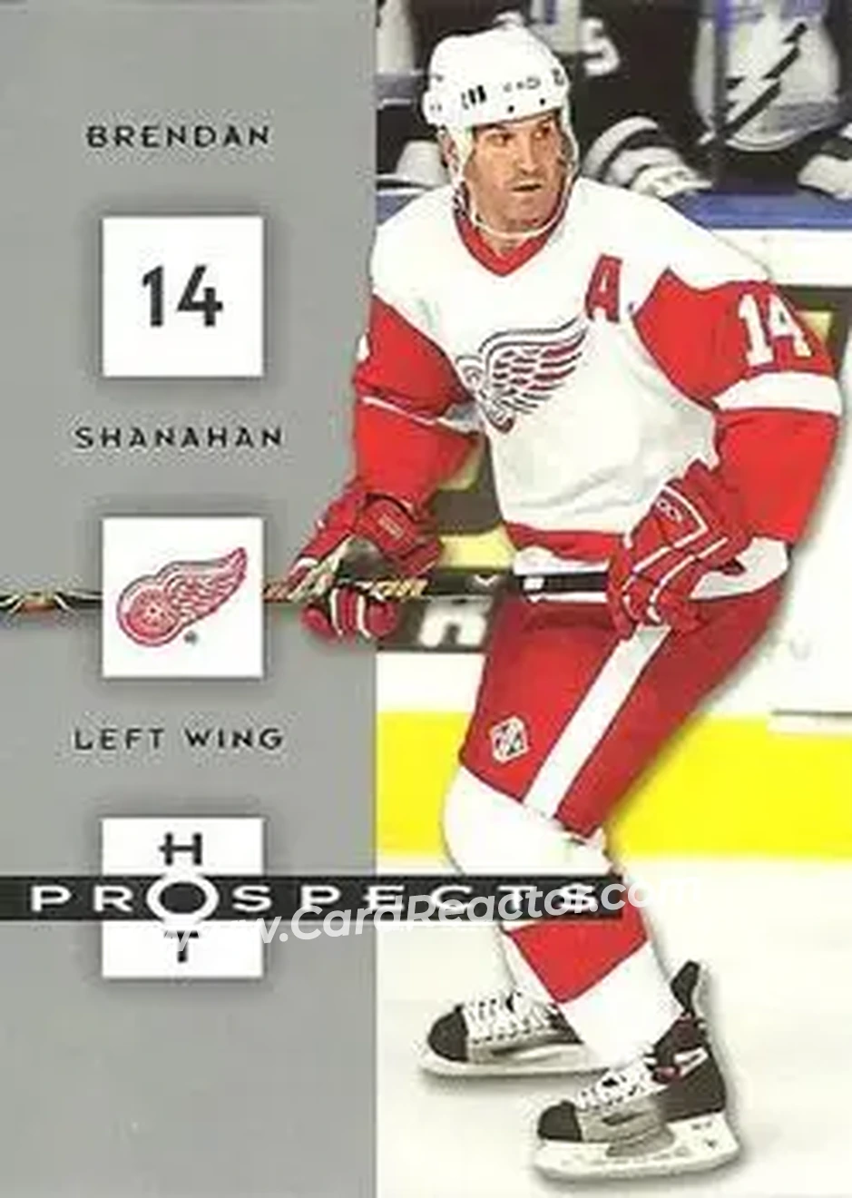 2005-06 Fleer Hot Prospects #34 - Brendan Shanahan - Detroit Red Wings - Front