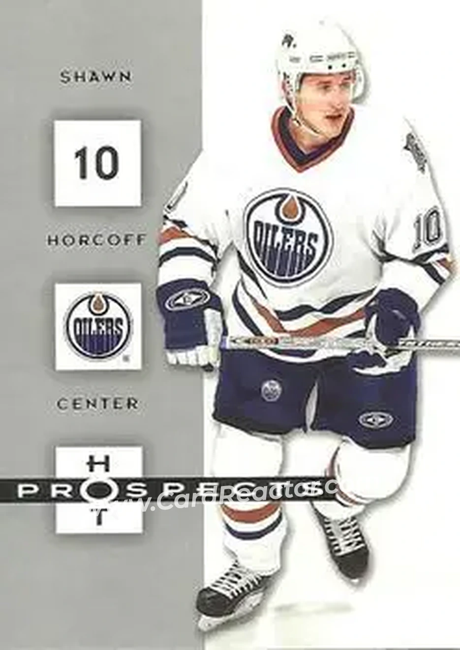 2005-06 Fleer Hot Prospects #39 - Shawn Horcoff - Edmonton Oilers - Front