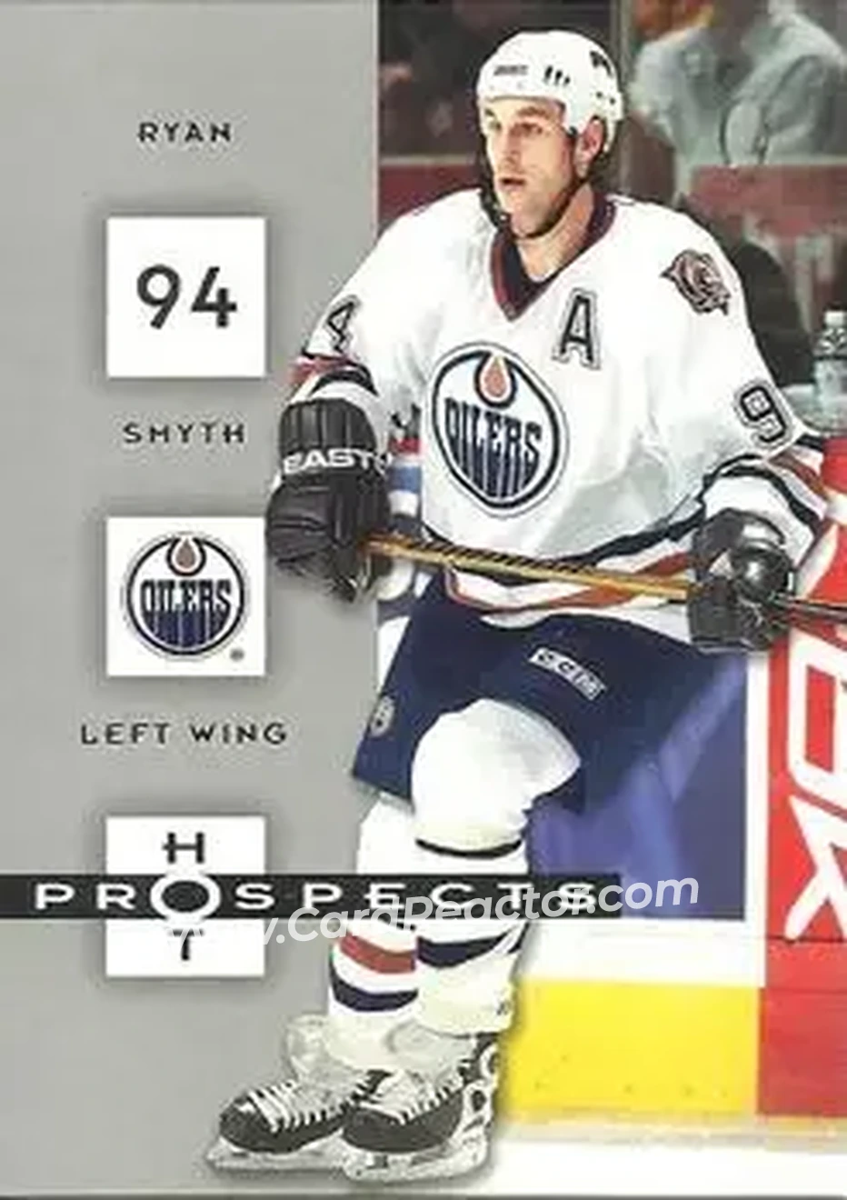 2005-06 Fleer Hot Prospects #40 - Ryan Smyth - Edmonton Oilers - Front