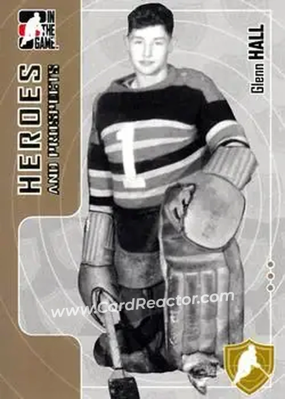 2005-06 In The Game Heroes and Prospects #3 - Glenn Hall - Humboldt Indians - Front