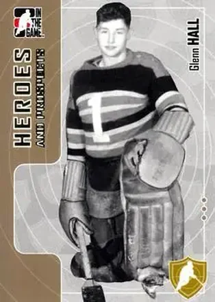 2005-06 In The Game Heroes and Prospects #3 - Glenn Hall - Humboldt Indians