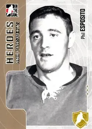 2005-06 In The Game Heroes and Prospects #6 - Phil Esposito - St. Catharines Teepees