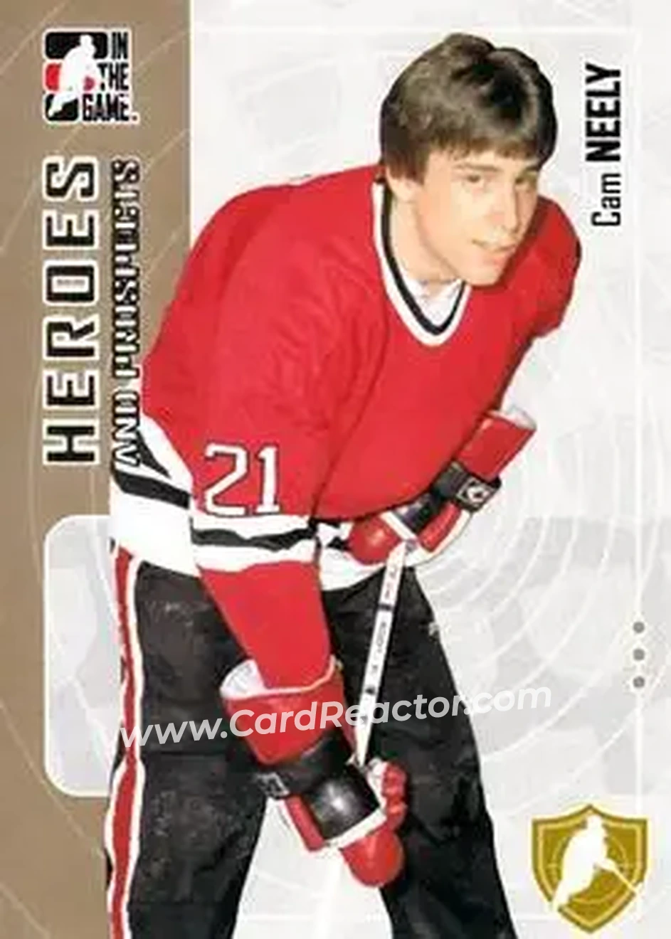 2005-06 In The Game Heroes and Prospects #8 - Cam Neely - Portland Winterhawks - Front 2005-06 In The Game Heroes and Prospects #8 - Cam Neely - Portland Winterhawks - Front