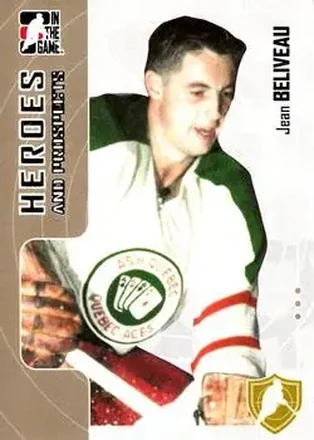 2005-06 In The Game Heroes and Prospects #9 - Jean Beliveau - Quebec Aces