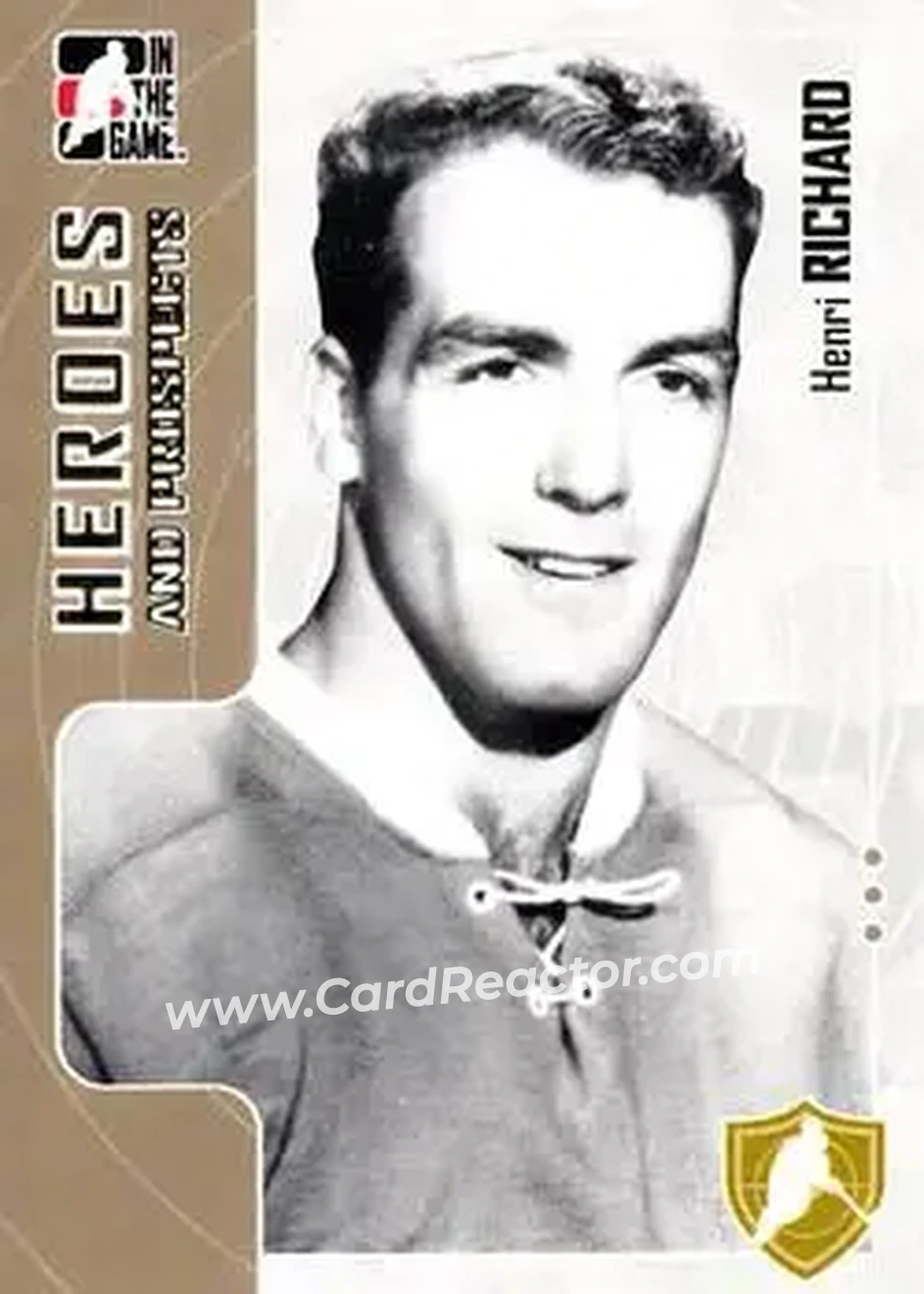 2005-06 In The Game Heroes and Prospects #15 - Henri Richard - Front