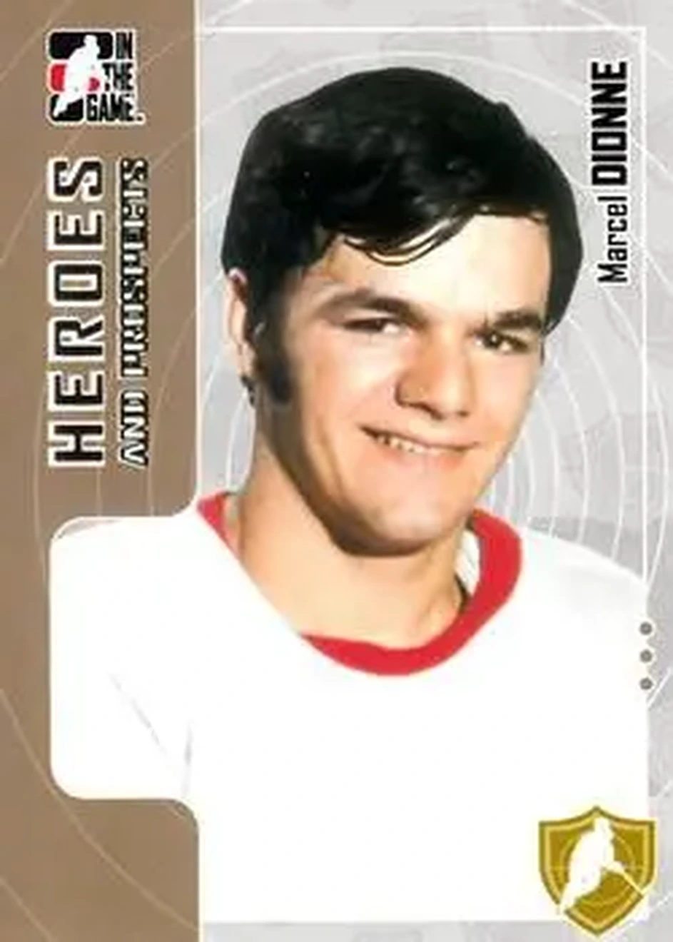 2005-06 In The Game Heroes and Prospects #16 - Marcel Dionne - St. Catharines Black Hawks - Front
