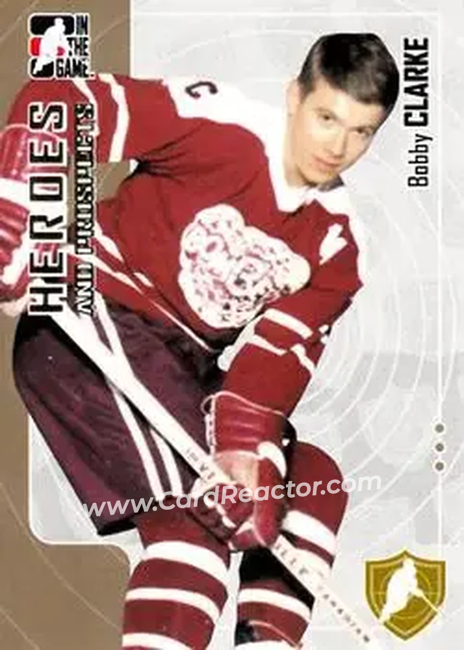 2005-06 In The Game Heroes and Prospects #24 - Bob Clarke - Flin Flon Bombers - Front